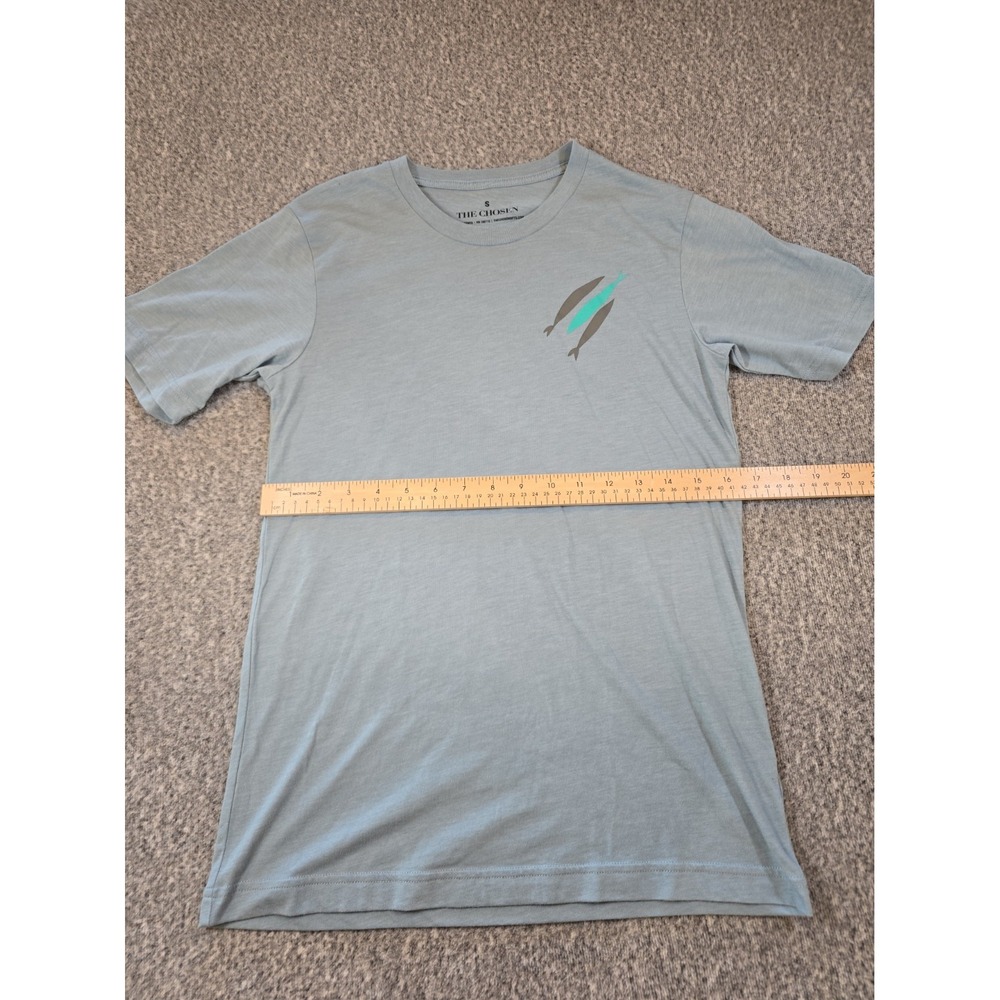 The Chosen Come & See World Tour T-Shirt Small S Blue TV Show Faith Christian